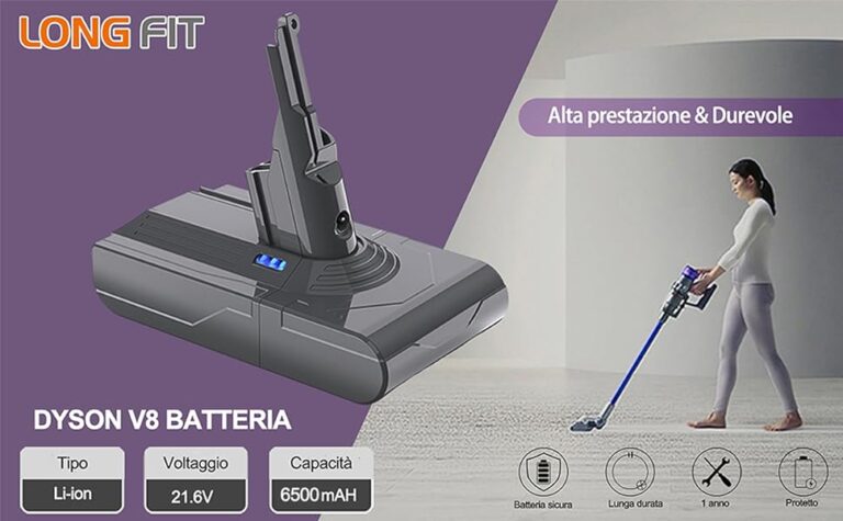 Dyson V8 batteria compatbile by Longfit